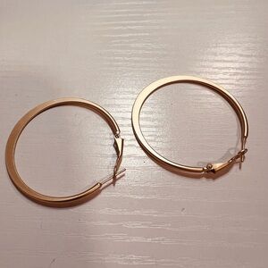 Elegant Gold Hoop Earrings